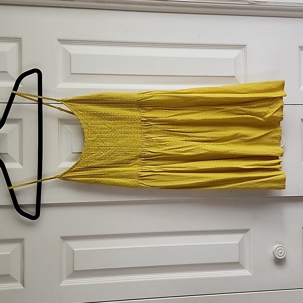 Old Navy Yellow Floral Sundress Size XS